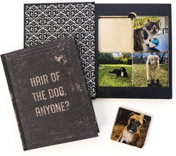 Thirty-Six Degree Hair of the Dog Anyone Personalized Dog Coaster Book