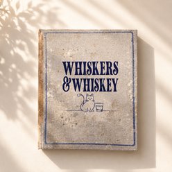 Thirty-Six Degree Whiskey & Whiskers Personalized Cat Coaster Book slide 2 of 6