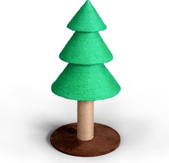 Winado 31.5-in Plush Christmas-Themed Cat Tree, Green