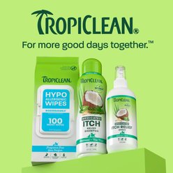 TropiClean Anti-Itch Soothing Medicated Cruelty-Free Hypoallergenic Oatmeal & Aloe Scented Dog & Cat Deodorizing Perfume, Clear, 12-fl oz bottle slide 2 of 9