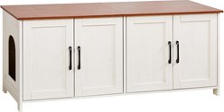 Bencmate 4 Door Hidden Cat Litter Box Enclosure