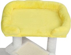 Winado Multi-Level 26.7-in Plush Cat Tree, White slide 2 of 9