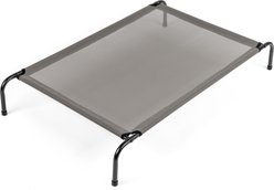 Winado Portable Indoor/Outdoor Teslin Top Dog Bed, Gray, Medium