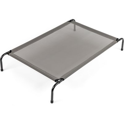 Winado Winado Portable Indoor/Outdoor Teslin Top Dog Bed, Gray, Medium