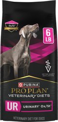 Purina Pro Plan Veterinary Diets UR Urinary Ox/St Canine Formula Dry Dog Food, 6-lb bag