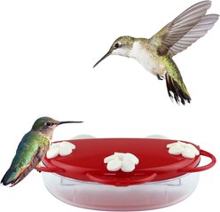 Natures Way Bird Products Window Hummingbird Feeder, Red, 7-oz