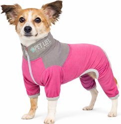 Pet Life Active Embarker Dog Shirt, Pink & Grey, X-Small