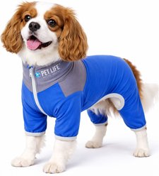 Pet Life Active Embarker Dog Shirt, Blue, Large