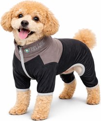 Pet Life Active Embarker Dog Shirt, Black/Grey, Small