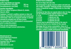 Eicosa3FF SnipCaps Skin & Coat Health Softgel Supplement for Dogs, Small, 60 count slide 2 of 6