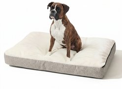Snoozer Pet Products Reversible Premium Slumber Spot with Ivory Cloud 9 Top Machine Washable Pillow Dog Bed, Merlin Linen, Medium slide 2 of 3