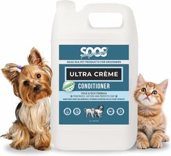 Soos Pets Ultra Creme Dog & Cat Conditioner, 135-fl oz bottle