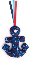 The Worthy Cat Anchors Away Catnip Plush Cat Toy, Navy