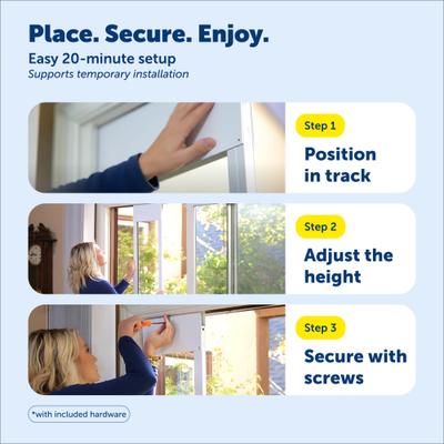 Show full view: PetSafe Sliding Glass Pet Door, 2-Piece, Large slide 6 of 11