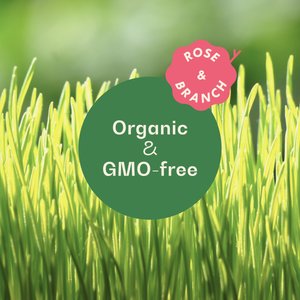 Rose & Branch Organic Wheat Cat Grass Seeds, 16-oz pouch