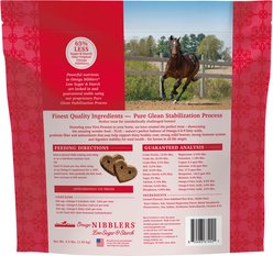 Omega Fields Omega Nibblers Low Sugar & Starch Peppermint Horse Treats, 3.5-lb bag slide 2 of 2