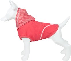 Pet Life Premium Stretch Active Dog Sleeveless Hoodie, Red, X-Large