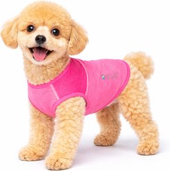 Pet Life Quick-Dry Stretch Active Dog T-Shirt, Pink, Large