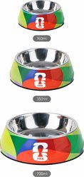 FIFA Color Pop Non-Skid Stainless Steel Dog Bowl, Multicolor, 160-mL slide 2 of 9