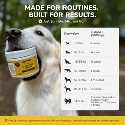 PetMade Longevity Formula Digestive Health Flavored Powder Supplement for Dogs, 5.3-oz slide 2 of 9