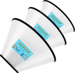GLADOG Soft Recovery Cone Collar for Dogs & Cats, Small, 3 count slide 1 of 7