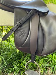 DziaSport No Rub Stirrup Leather, Brown, 60-in
