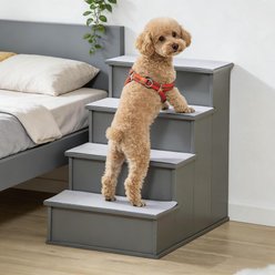 Bencmate Multi Functional Dog Stairs, Grey
