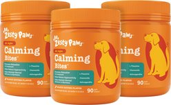 Zesty Paws Calming Bites Peanut Butter Flavored Soft Chews Composure & Relaxation Supplement for Dogs, 270 count bundle