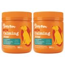 Zesty Paws Hemp Calming Bites Peanut Butter Flavored Soft Chews Composure & Relaxation Supplement for Dogs, 180 count bundle