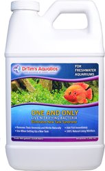 Dr. Tim's Aquatics One & Only Live Nitrifying Bacteria for Freshwater Aquariums, 64-fl oz bottle
