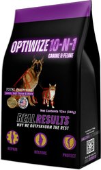 OptiWize 10-N-1 Vitamin & Mineral Liver Flavored Powder Joint Supplement for Dogs & Cats, 12-oz