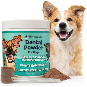 WARREN LONDON Dental Powder Supplement for Dogs, 60-gram - Chewy.com