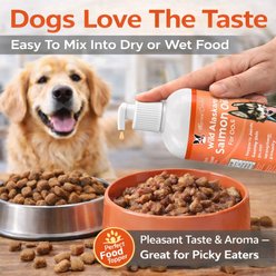 Warren London Wild Alaskan Salmon Oil Liquid Supplement for Dogs, 8-fl oz slide 2 of 9