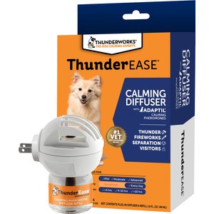 ThunderEase Powered by ADAPTIL Calming Pheromone Diffuser for Dogs, 30 Day