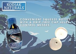 Kodiak Naturals Salmon Oil Dog & Cat Supplement, 8-fl oz bottle slide 2 of 8