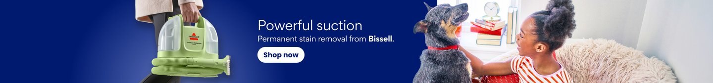 Powerful suction Permanent stain removal from Bissell. Shop now.