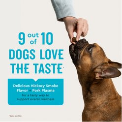 VetIQ Advanced 8-in-1 Multifunctional Vitamin & Mineral Hickory Flavored Chew Supplement for Dogs, 90 count slide 2 of 9