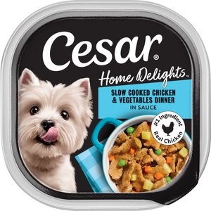 CESAR Home Delights Grilled New York Strip Flavor with Vegetables