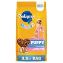 Pedigree Puppy Growth & Protection Chicken & Vegetable Flavor Dry Dog Food, 3.5-lb bag