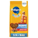 Pedigree Puppy Growth & Protection Grilled Steak & Vegetable Flavor Dry Dog Food, 3.5-lb bag