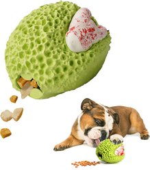 Petopia Vanished Corals Interactive Dog Toy, Light Green Gray, Large