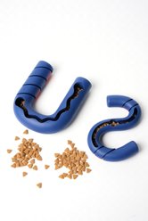 Petopia US Letter Set Interactive Food Dispensing Chew Dog Toy, Blue, White, Red, Large
