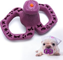 Petopia Sippy Cup Chew Dog Toy, Purple, Small