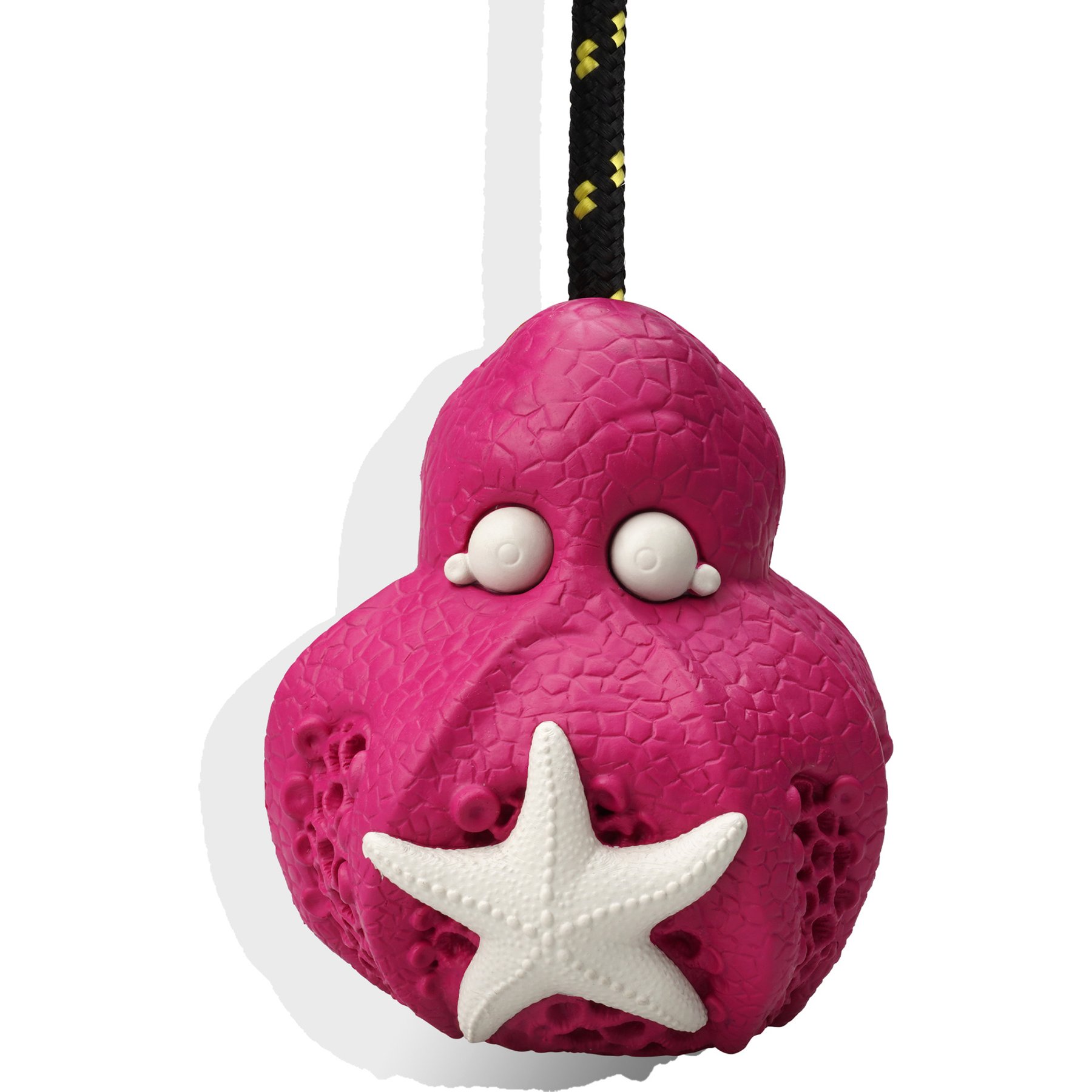 Petopia Never Again Octopus Interactive Dog Toy, Rose-Pink, Small