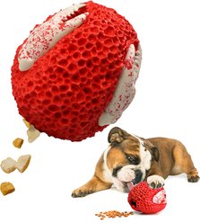 Petopia Vanished Corals Interactive Dog Toy, Red Gray, Large slide 1 of 9