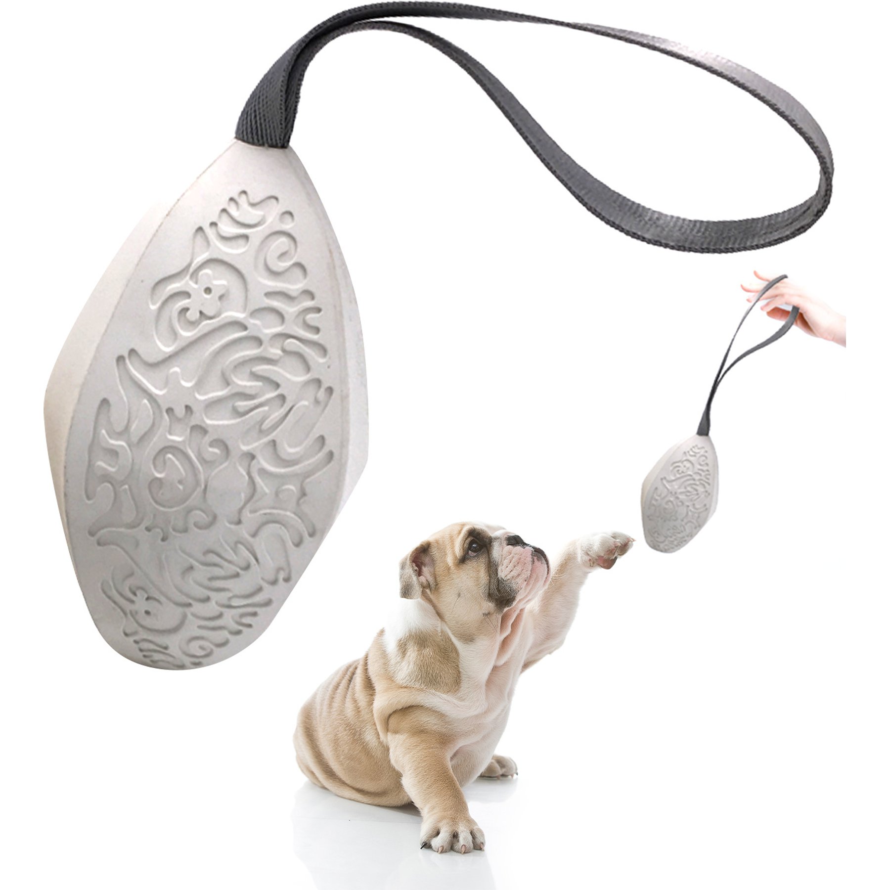 Petopia Winter Has Come Interactive Dog Toy, White, Large