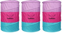 TuffRider Collapsible Horse Barrel, Lilac, Hot Pink, Teal, 3 count
