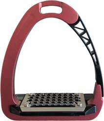 TuffRider Tech Safety Stirrups, Red, 4.5-in