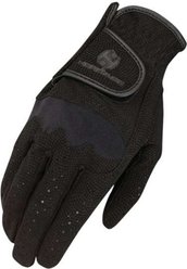 Heritage Spectrum Show Horse Riding Glove, Black, 9