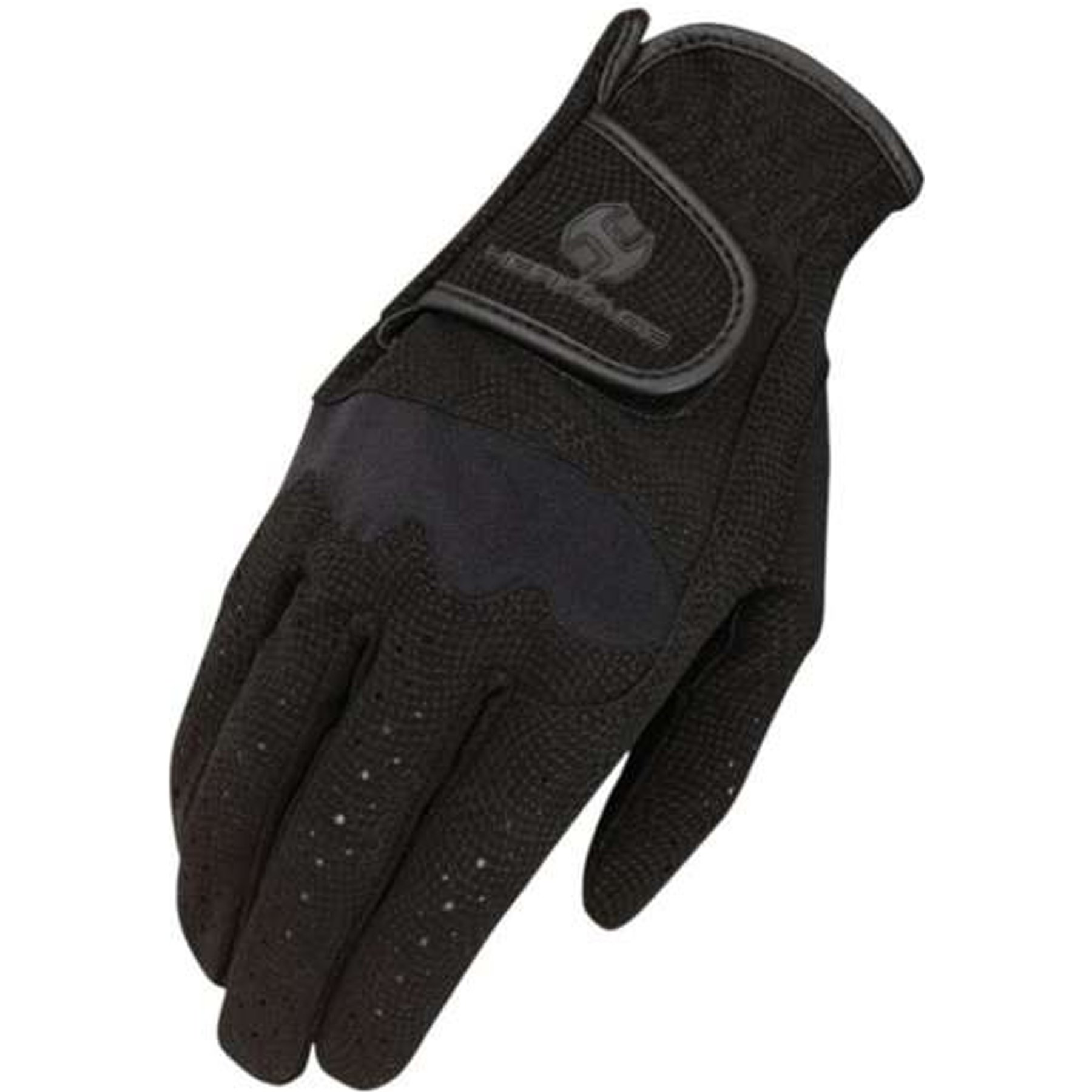 Heritage Spectrum Show Horse Riding Glove, Black, 7